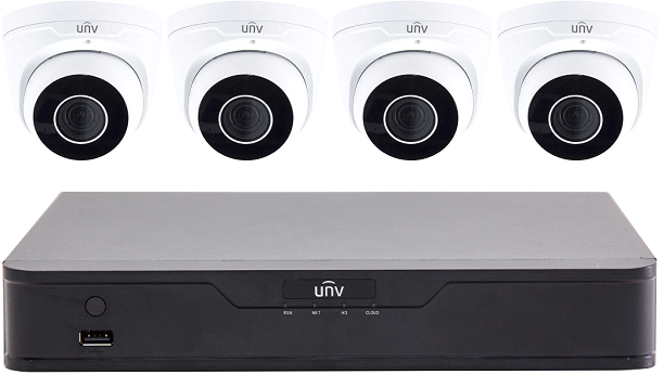 5MP Uniview 4CH Motorized Kit
