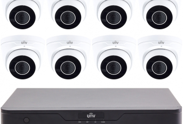 5MP Uniview 8CH Motorized Kit